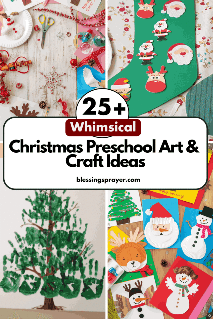 Christmas Preschool Art & Craft Ideas