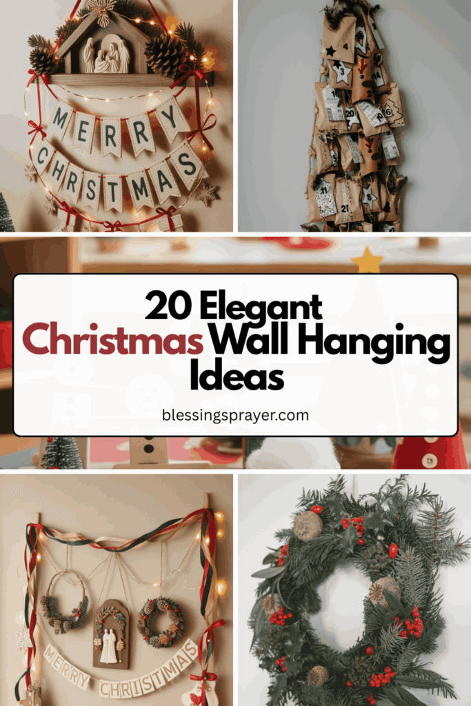 Christmas Wall Hanging Ideas