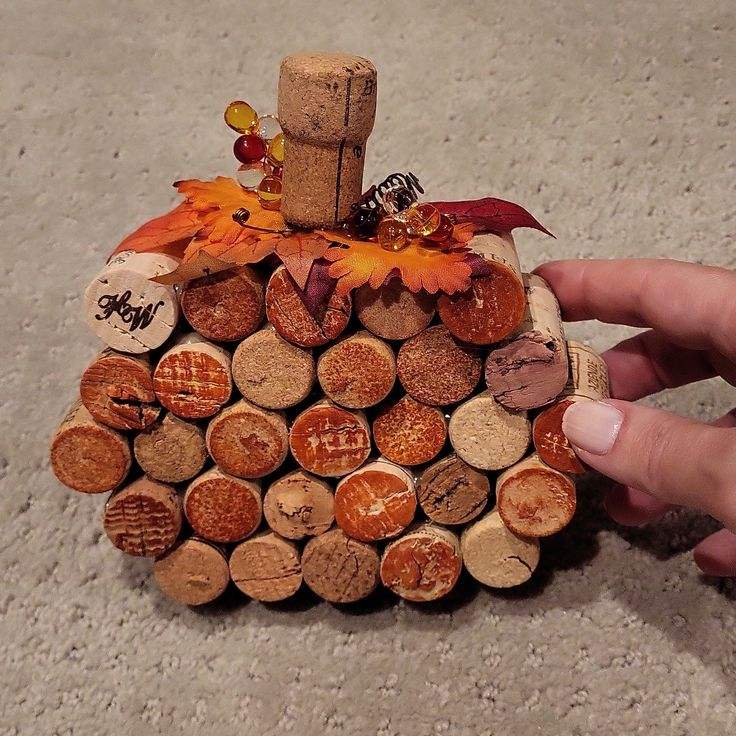 Autumn Leaf Cork Holders