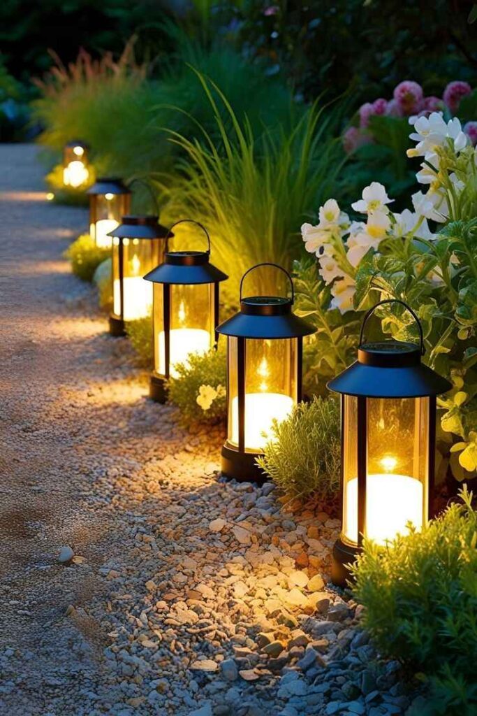 Solar Lantern Pathway