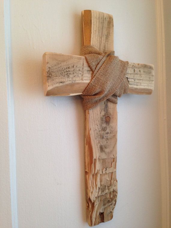 Rustic Reclaimed Wood Cross