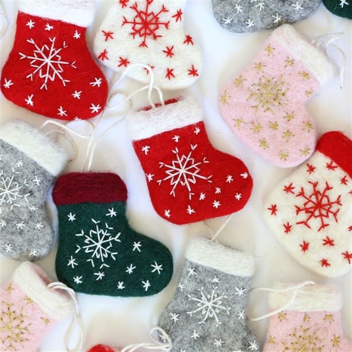 Felt Christmas Stockings