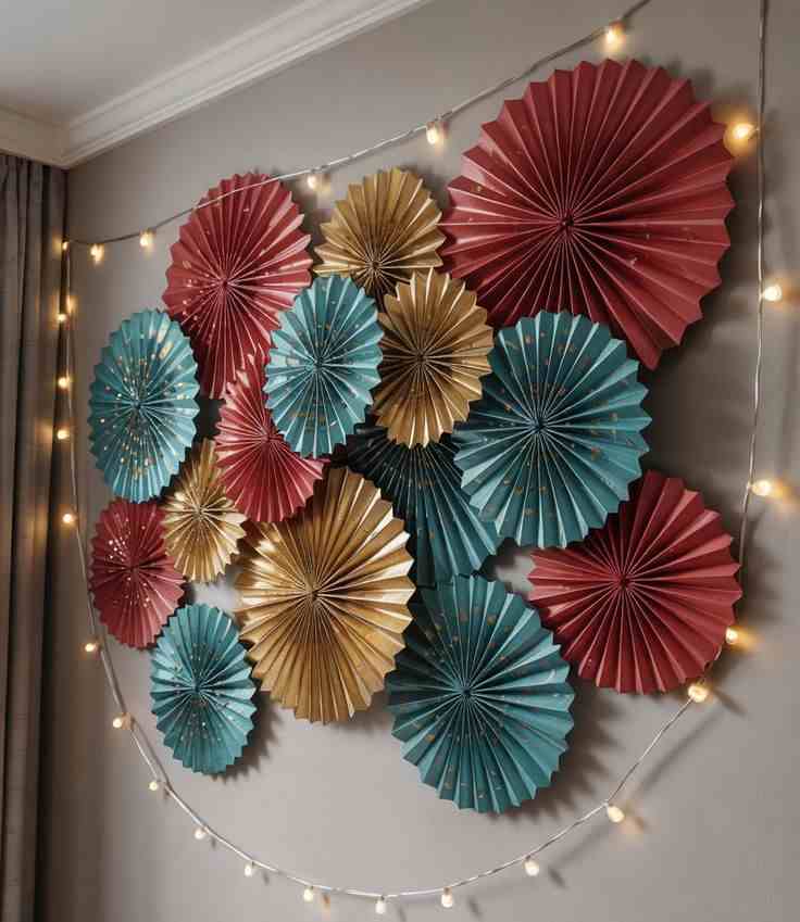 Paper Fan Wall Art