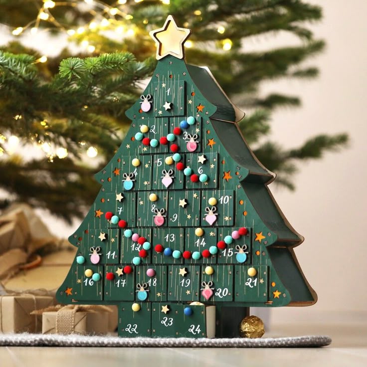 Mini Envelope Tree Advent Calendar