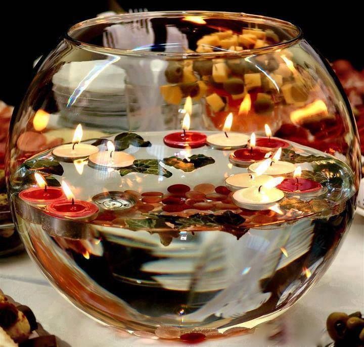 Floating Candle Bowls