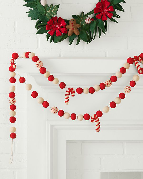 Felt Candy Garland