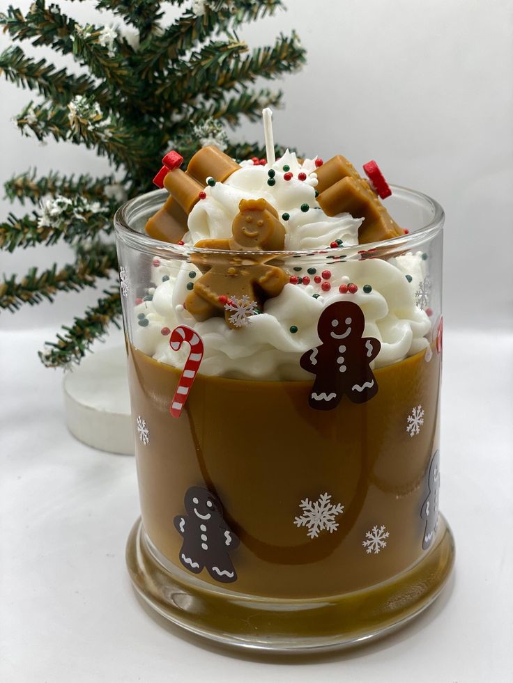 Gingerbread Candle Holders