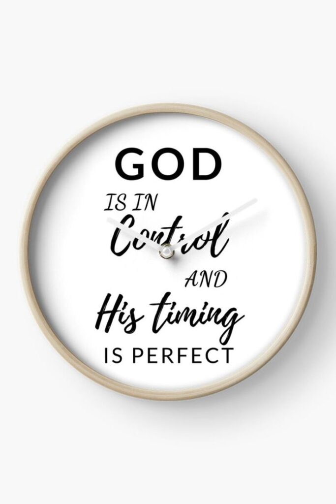 Inspirational Wall Clock