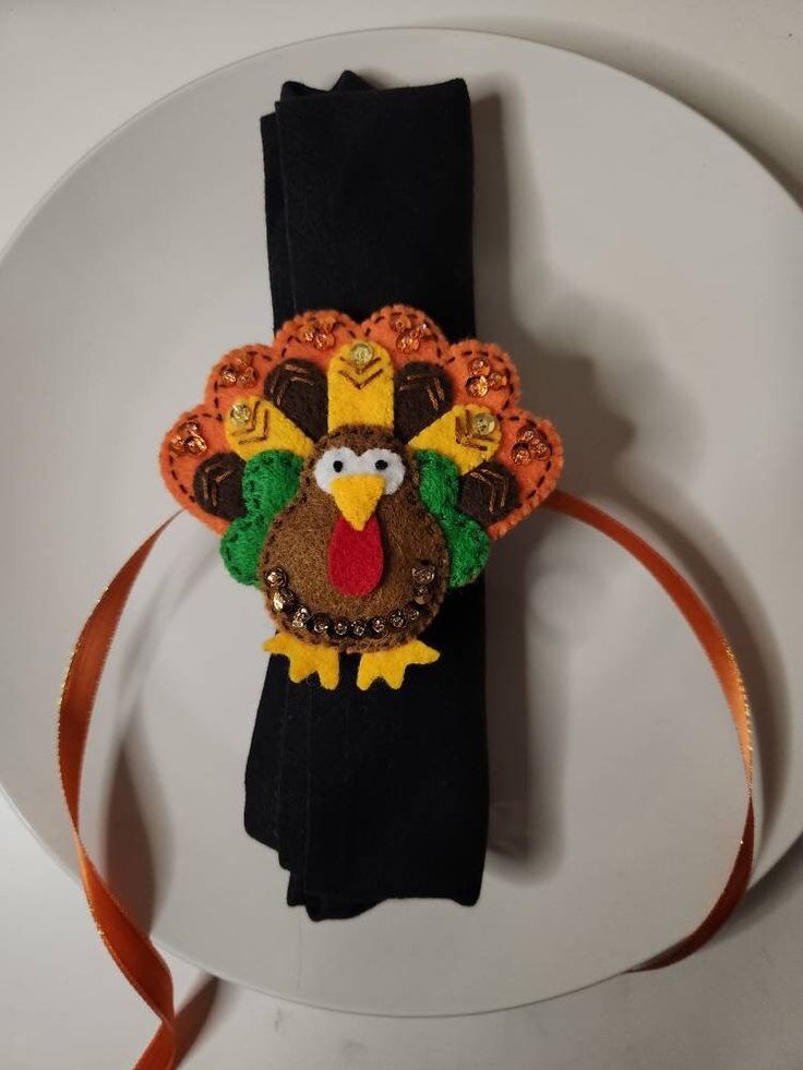 Felt Turkey Napkin Rings