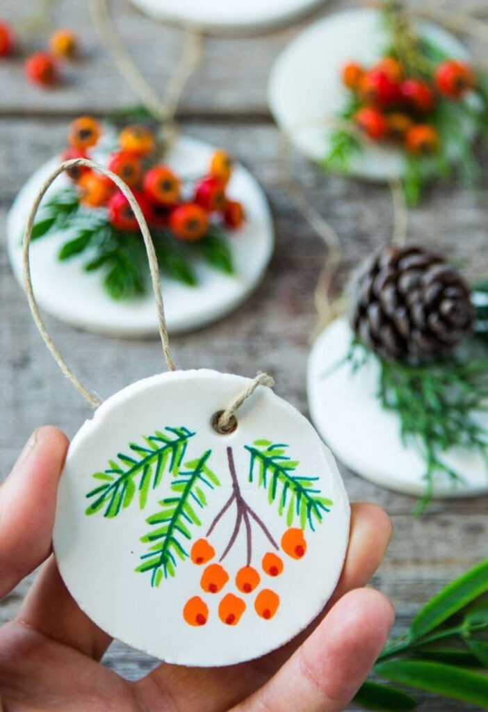 Salt Painting Ornaments