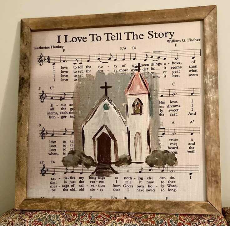 Hymnal Collage