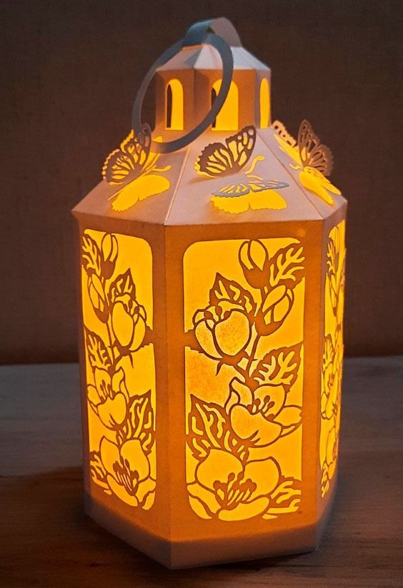 Paper Christmas Lanterns