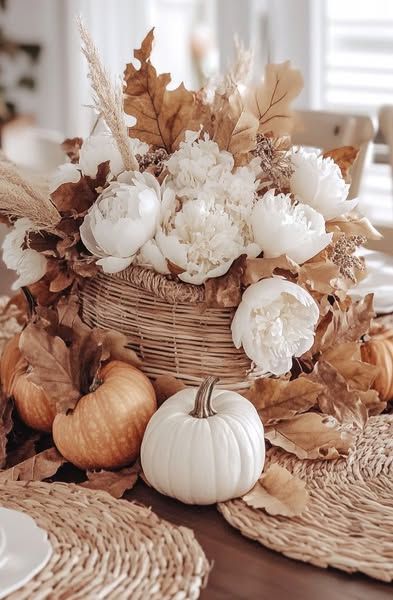 Neutral Pumpkin Display