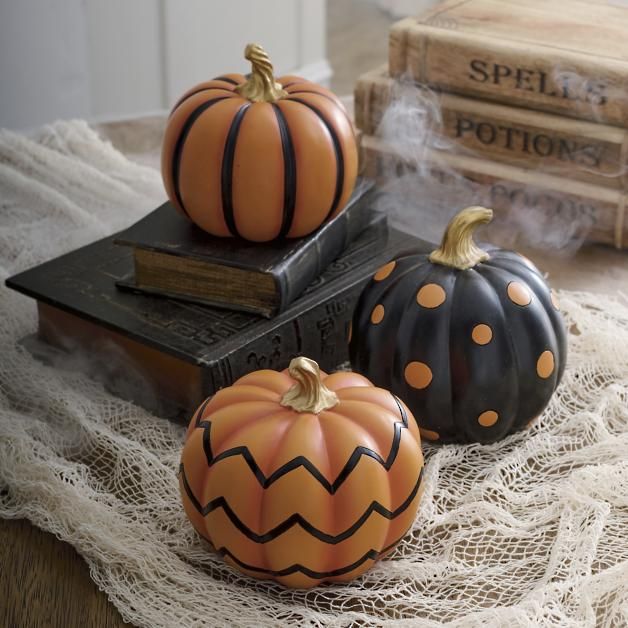 Mini Hand-Painted Pumpkins