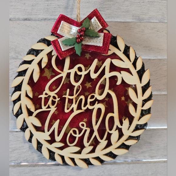Joy to the World Ornament