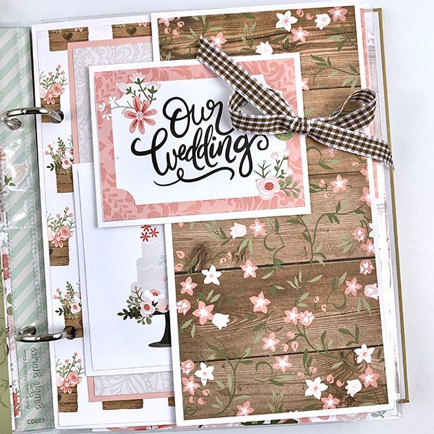 Wedding Blessing Scrapbook