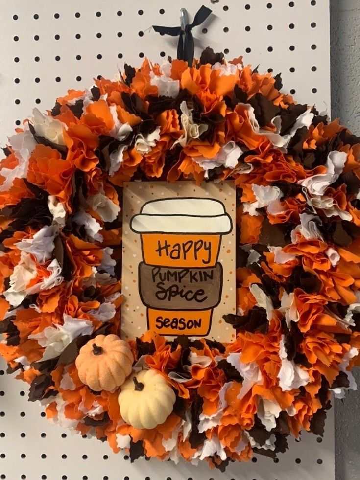 Pumpkin Spice Sachet Wreath