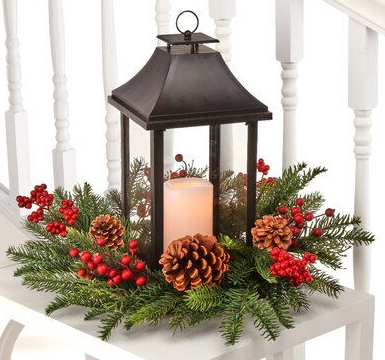 Lantern and Berry Tower