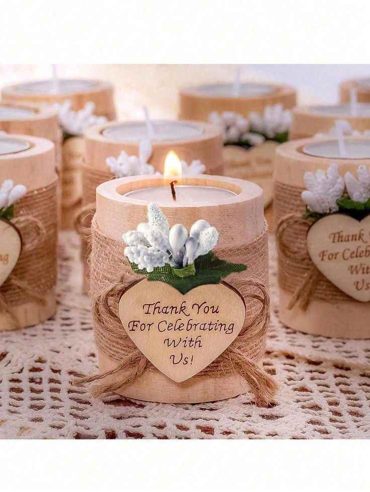 Scripture Candle Holders