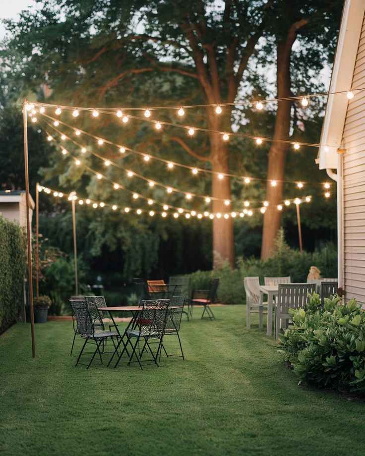 String Light Canopy