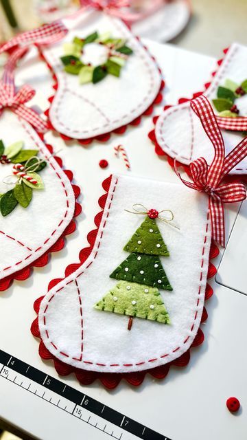 Mini Felt Stockings