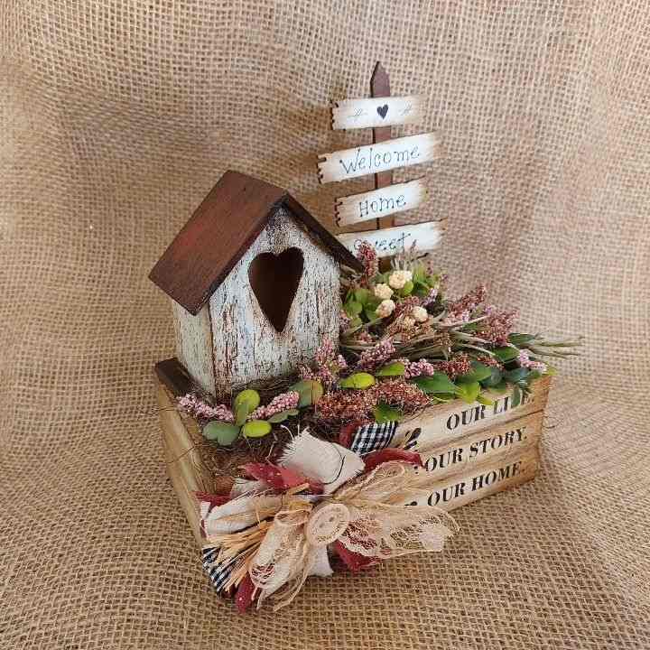 Scripture Quote Birdhouse
