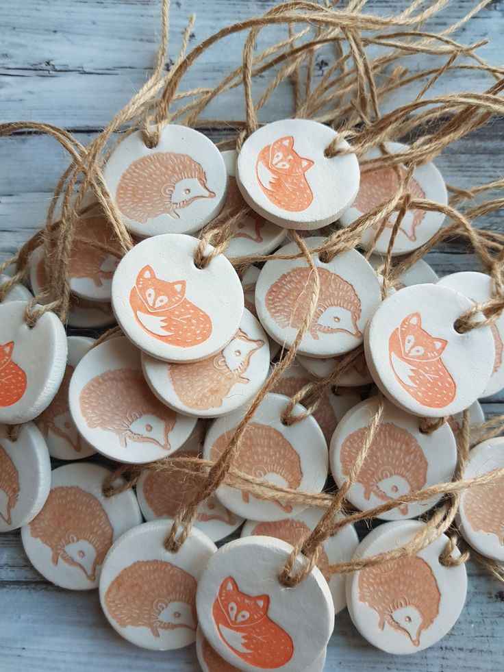 Clay Woodland Tokens