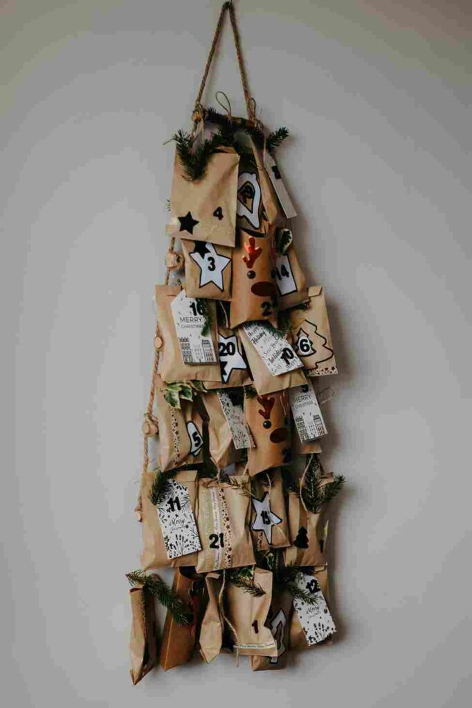 Advent Calendar Wall Hanging