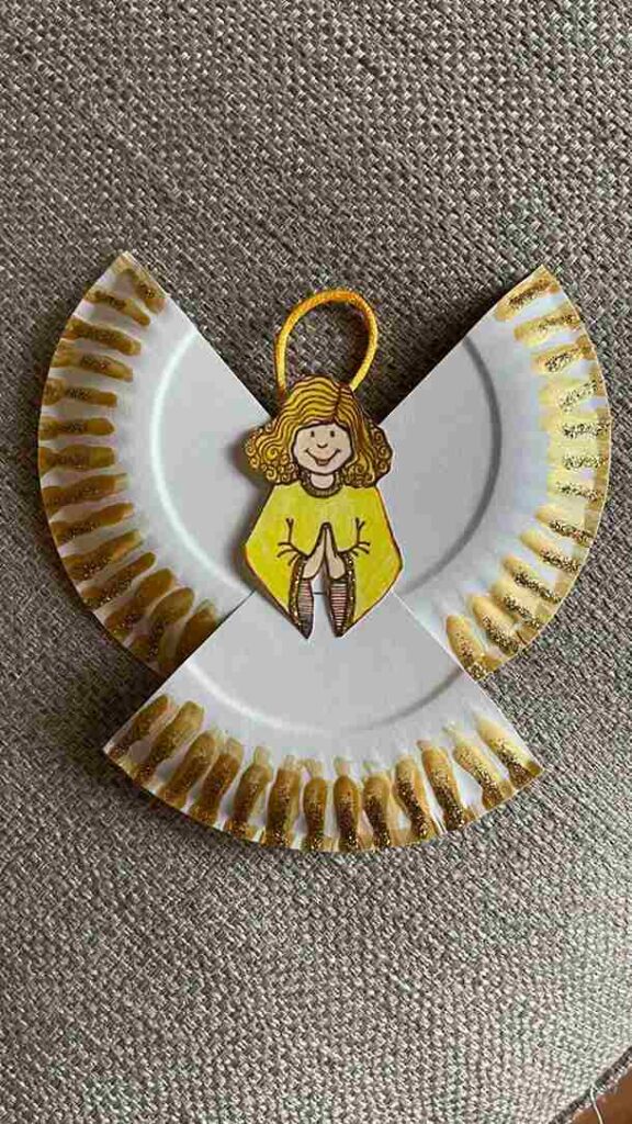 Paper Plate Angels