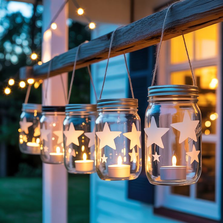 Hanging Star Lanterns