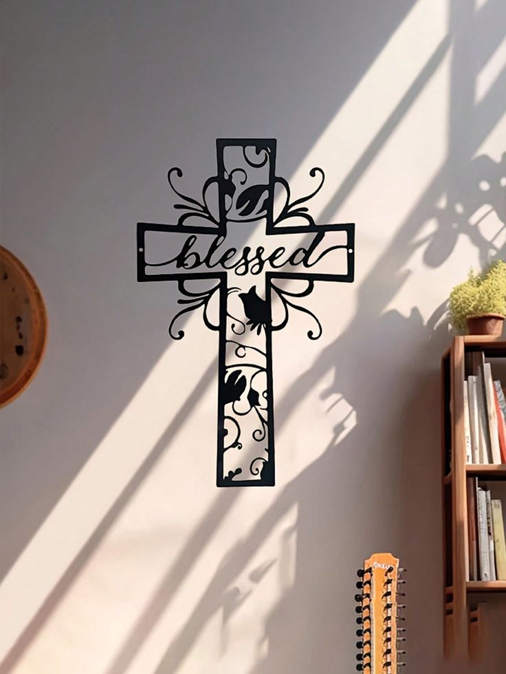 Minimalist Cross Wall Art