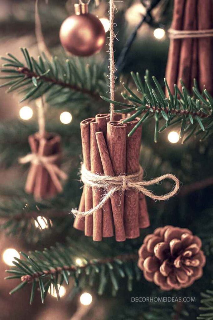 Cinnamon Stick Christmas Ornaments