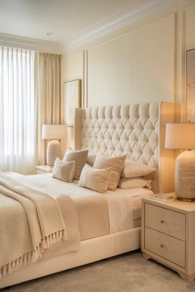 Soft White and Ivory Serenity