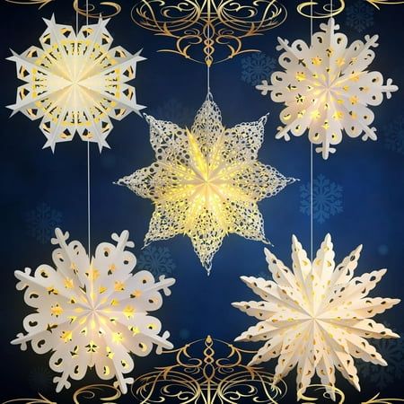 Christmas Paper Snowflakes