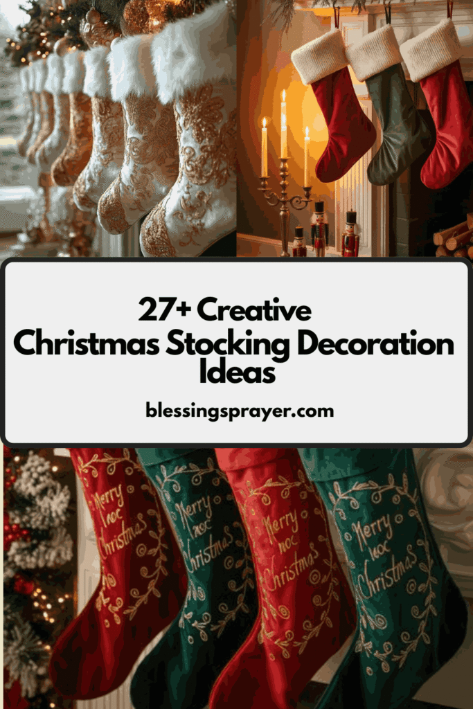 Christmas Stocking Decoration Ideas