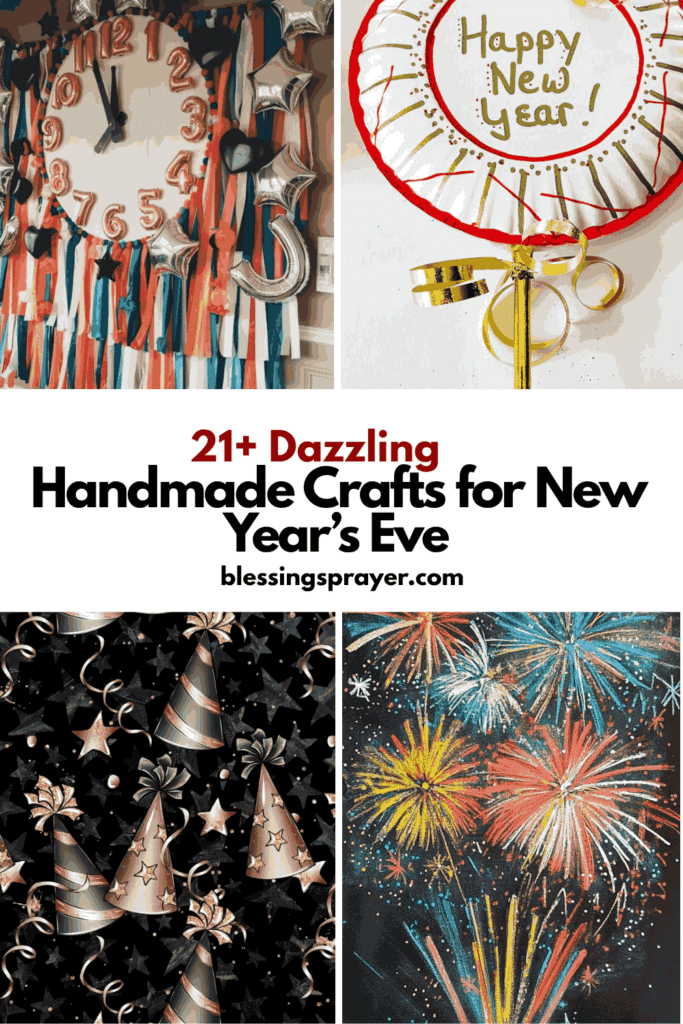 Handmade Crafts for New Year’s Eve