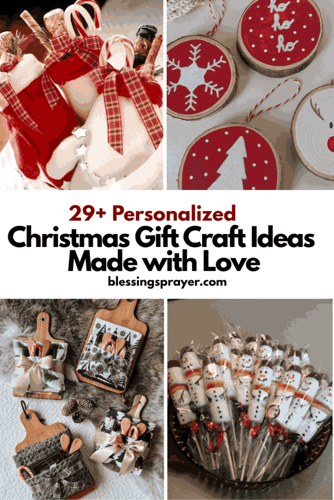 Christmas Gift Craft Ideas Made with Love