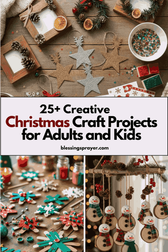 Christmas Craft Projects for Adults and Kids