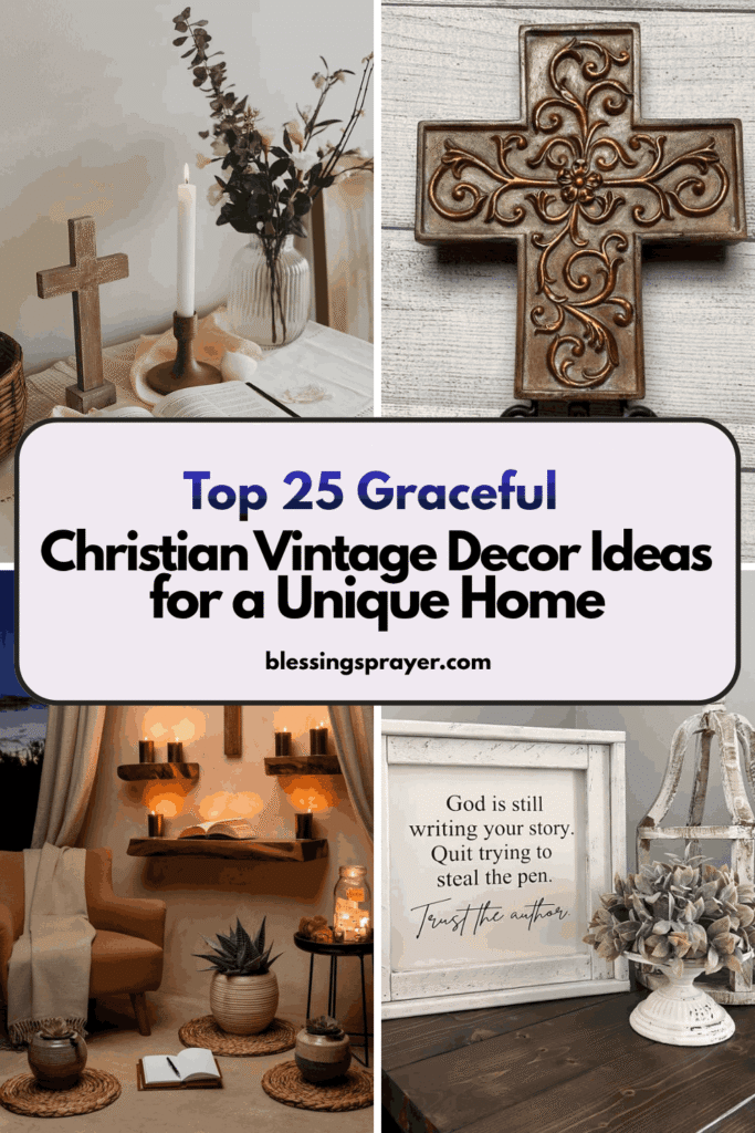 Christian Vintage Decor Ideas for a Unique Home