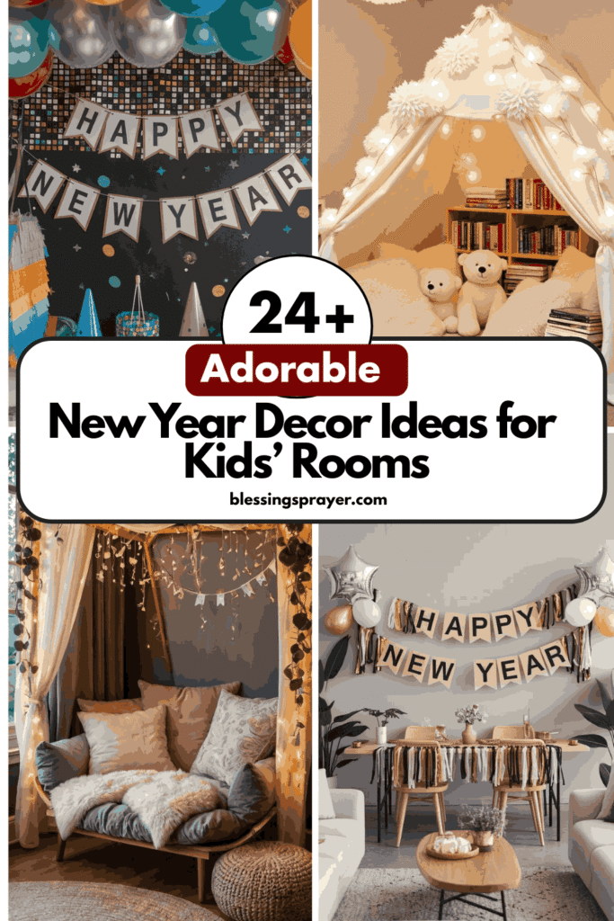 New Year Decor Ideas for Kids’ Rooms