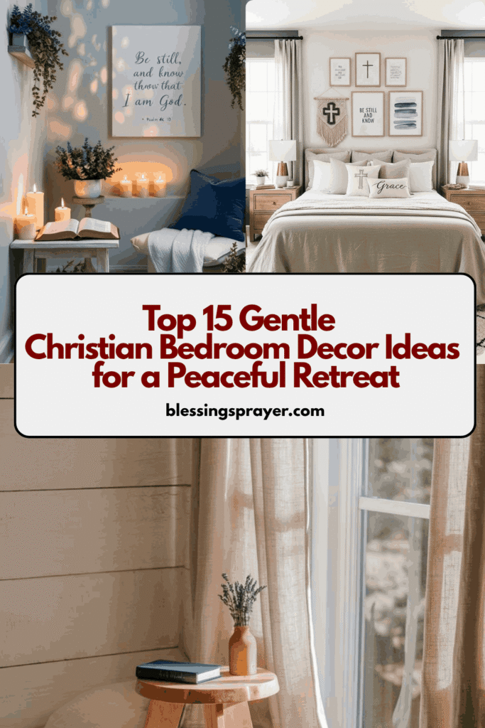 Christian Bedroom Decor Ideas for a Peaceful Retreat