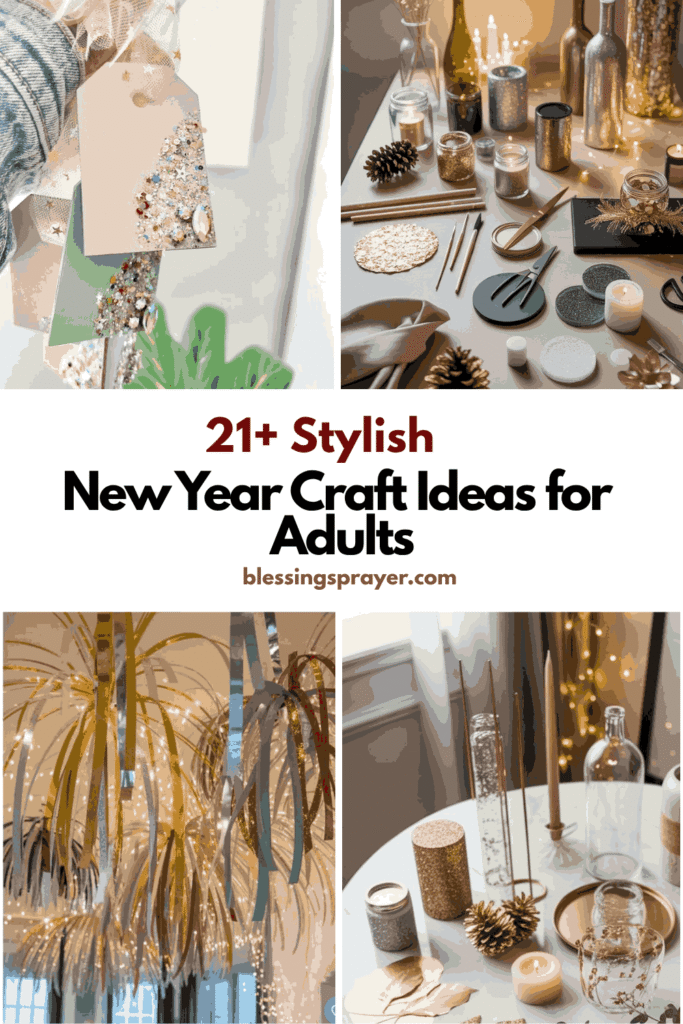 New Year Craft Ideas for Adults