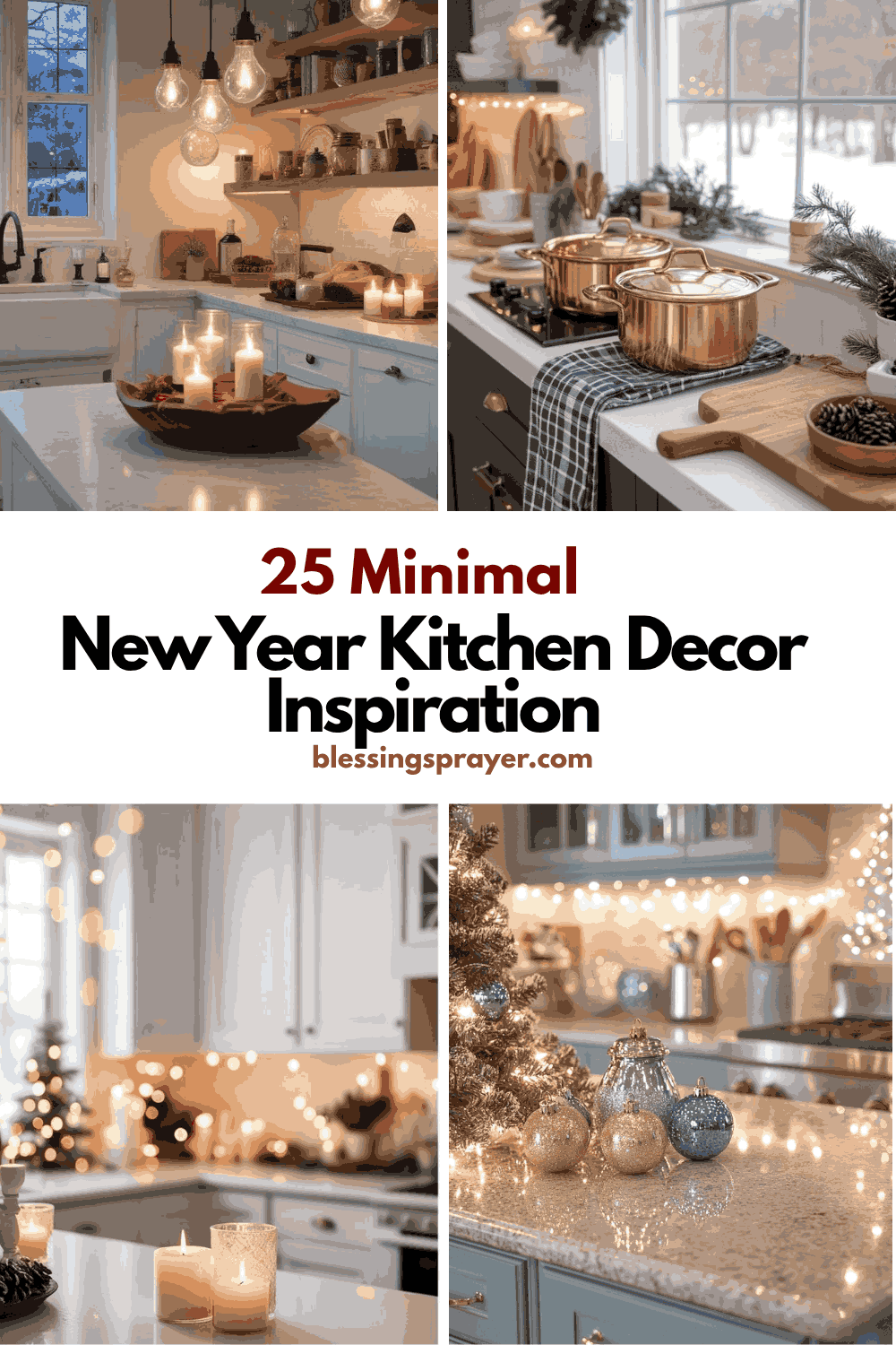 25 Minimal New Year Kitchen Decor Inspiration - † ️️ Daily Blessings ...