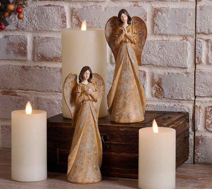 Angel Figurine Display