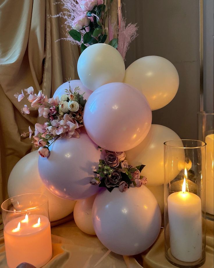 Balloon Cluster Reading Corner