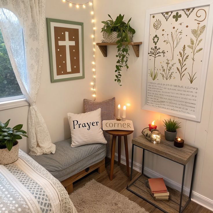 Cozy Corner Prayer Nook