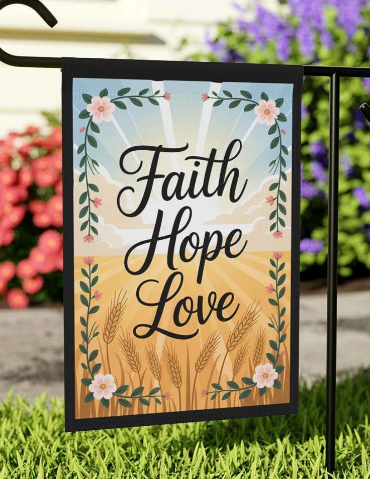 Christian Garden Flag