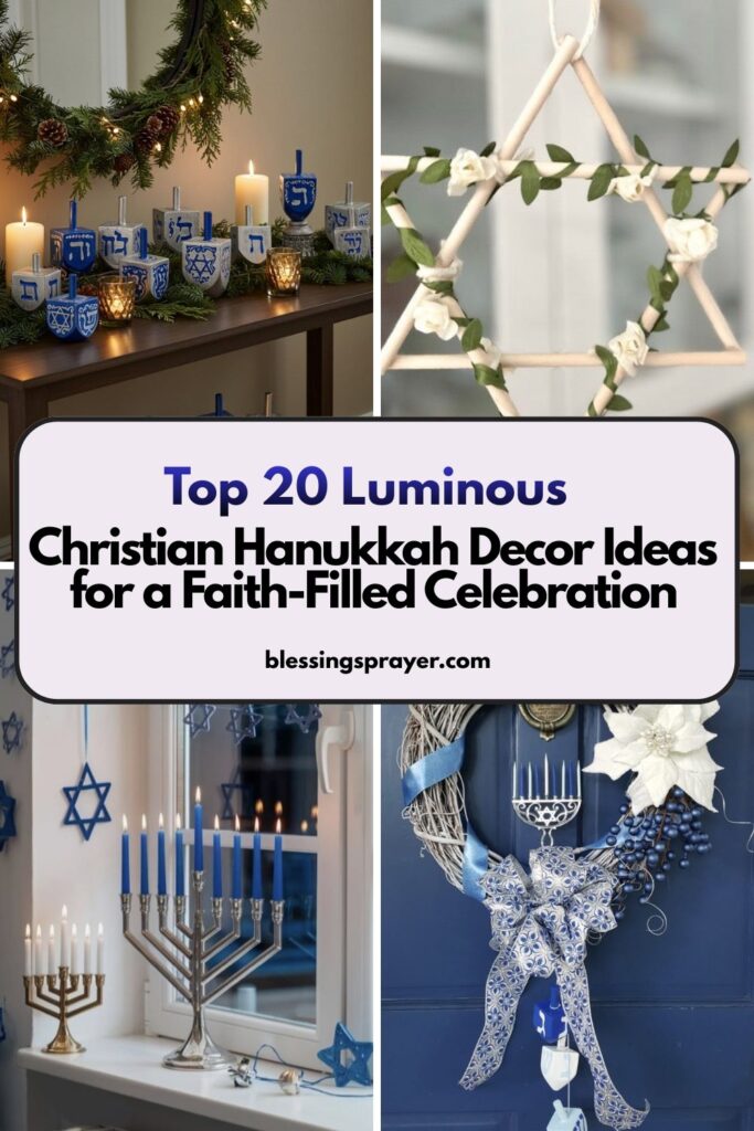 Christian Hanukkah Decor Ideas for a Faith-Filled Celebration