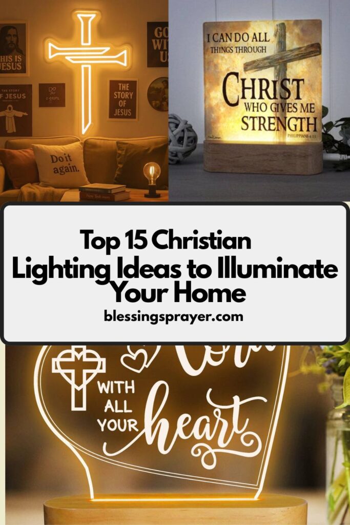 Christian Lighting Ideas to Illuminate Your Home