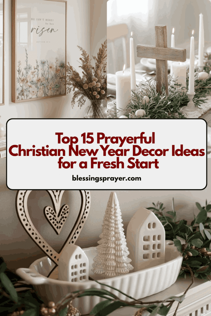 Christian New Year Decor Ideas for a Fresh Start